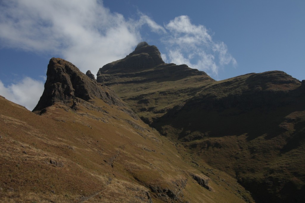 Cathedral Peak näyttäytyi sittenkin
