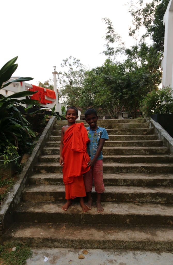 Bye-bye little monks